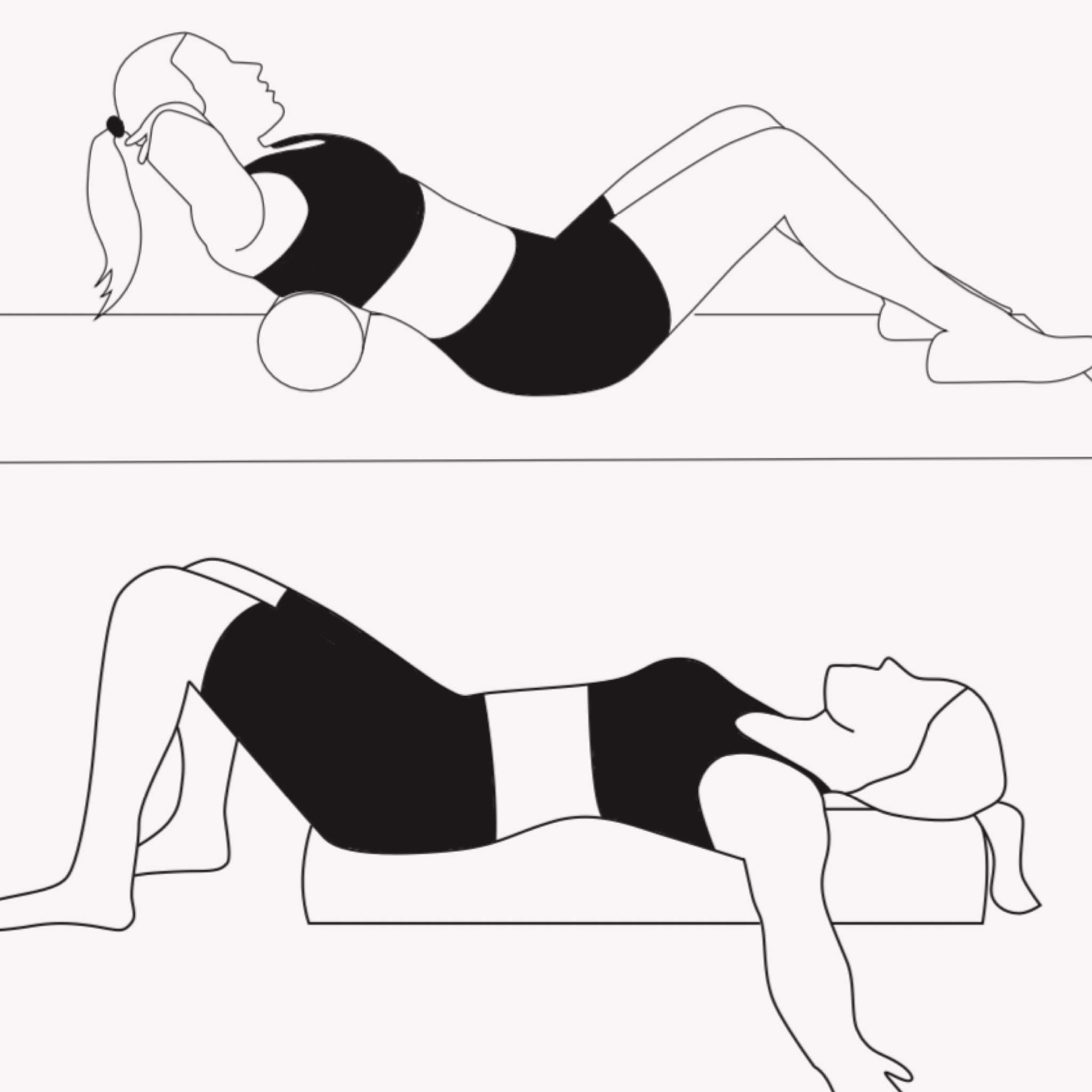 osteopath resilient health stretch foam roller