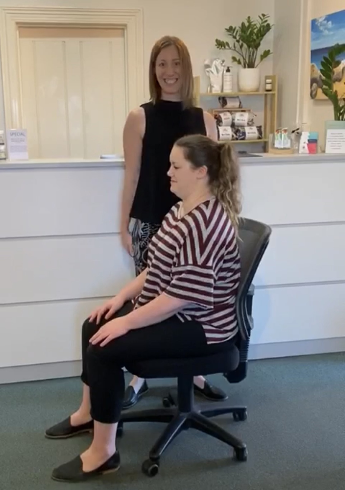 resilient health osteopath chiroprator massage sitting correct6